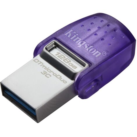 KINGSTON Clé USB 3.2 DataTraveler microDUO 128 Go