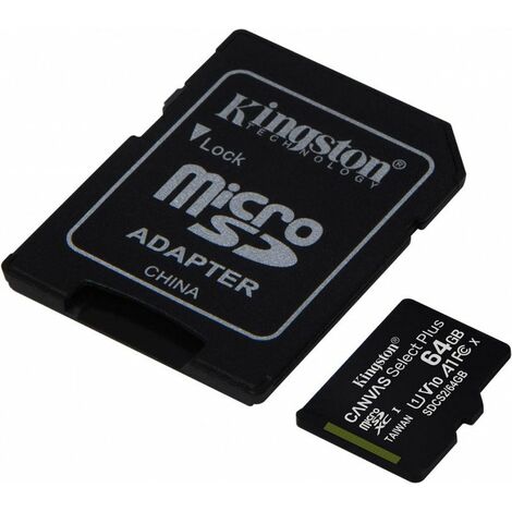 KINGSTON Kingston 16GB micSDHC 100R A1 C10 Card+ADP (SDCS2/16GB)