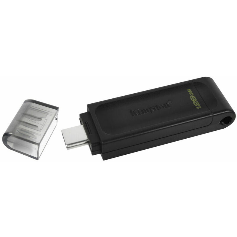 

Kingston Memoria USB Kingston usb c Negro Memoria USB 128 GB