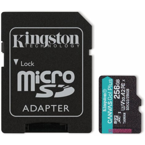 KINGSTON MicroSD-Card Canvas GO Plus, 256 GB