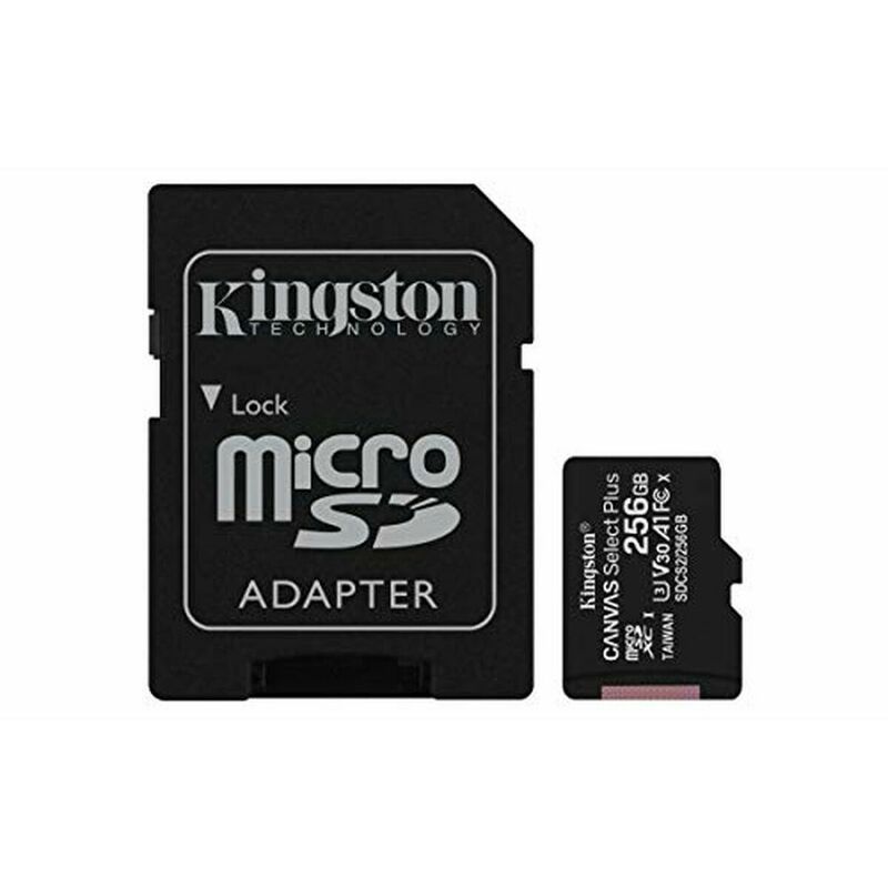 

Kingston Tarjeta de Memoria Micro SD con Adaptador Kingston SDCS2 100 MB/s 256 GB