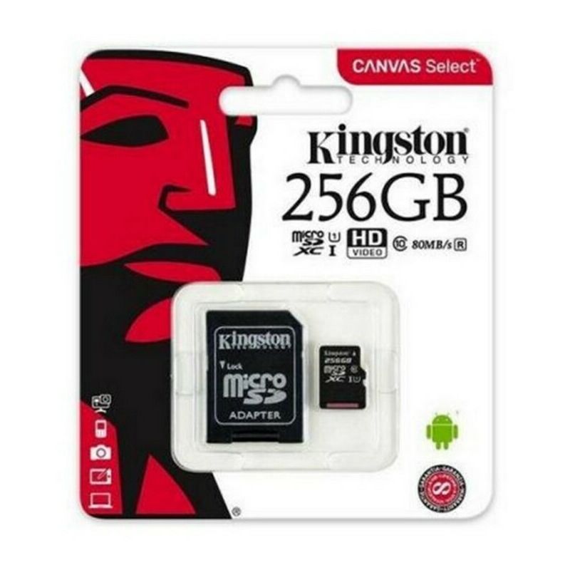 

Tarjeta de Memoria Micro SD con Adaptador SDCS2 100 MB/s 512 GB - Kingston