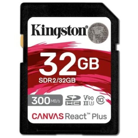 Kingston Technology Canvas React Plus 32 Go SD Classe 10