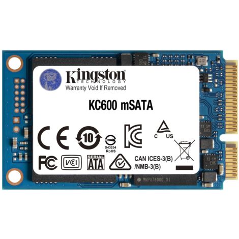 Kingston Technology KC600 512 GB Serial ATA III 3D TLC