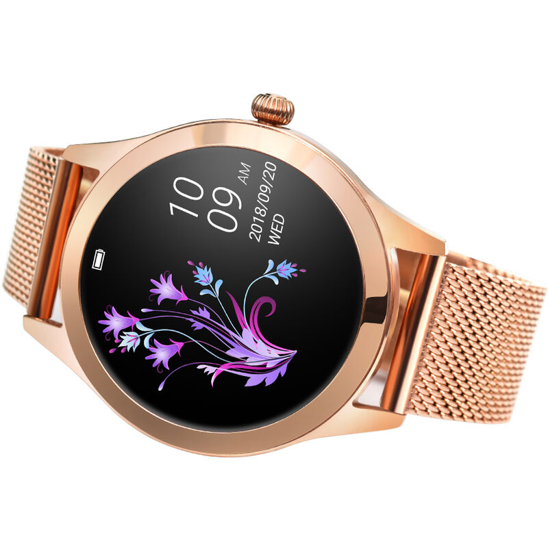 

KW10 Smart Watch Sportwatch Mujeres IP68 Impermeable Monitorización del ritmo cardíaco BT Fitness Tracker para Android IOS Fitness Pulsera Smartwatch