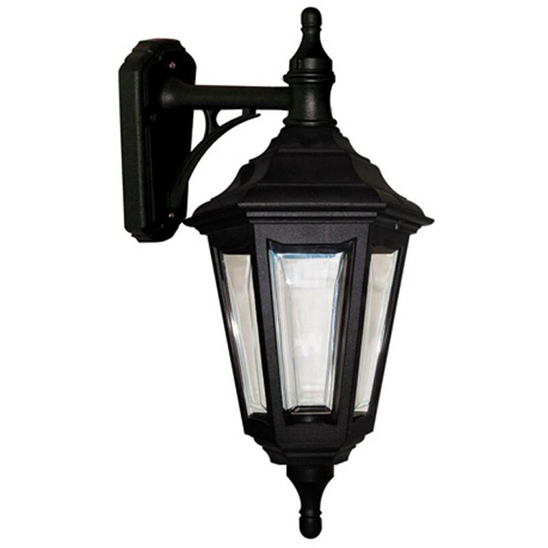 Elstead Lighting - Elstead Kinsale - 1 Light Outdoor Wall Lantern Light Black IP44, E27