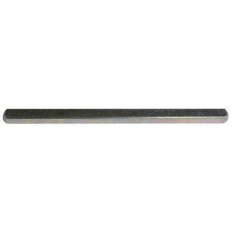 Kintech – Tige carrée en acier zingué 150 mm – Extrémités chanfreinées pour finition soignée – Accessoire de fenêtre et volet