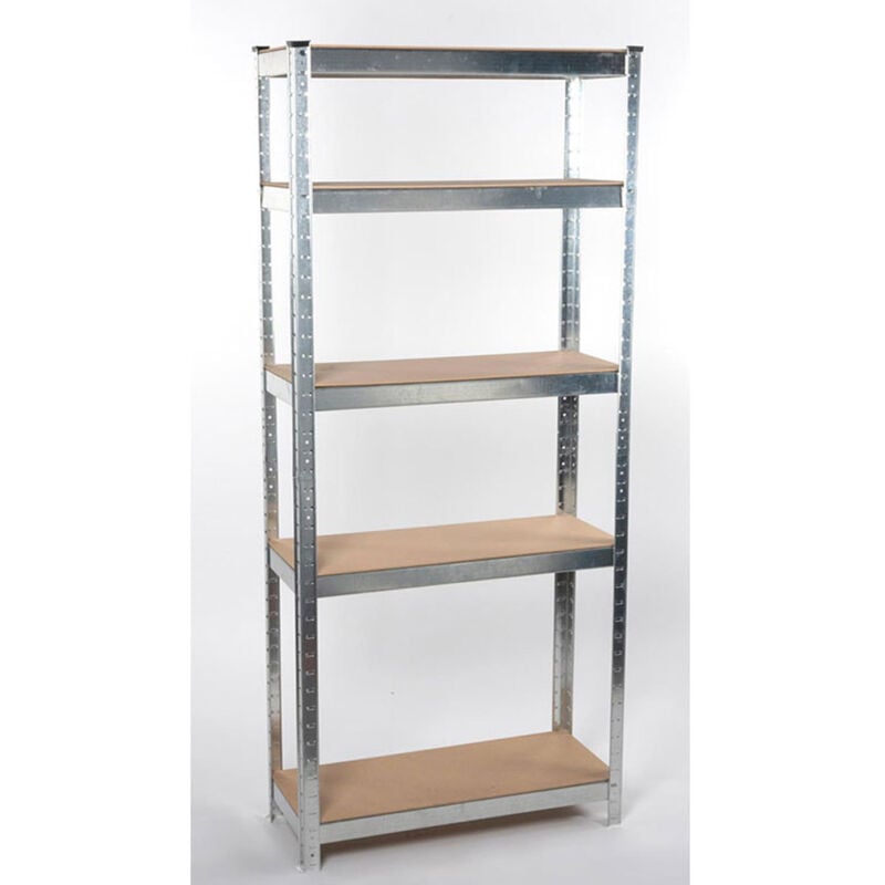 Etagère de storage - Etagère - 5 étagères - Heavy Duty - Maximum 750 Kilogrammes - Without Screws - mdf - Kinzo