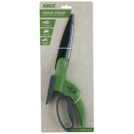 Kinzo Grasschere 35 cm für die Rasenkantenpflege