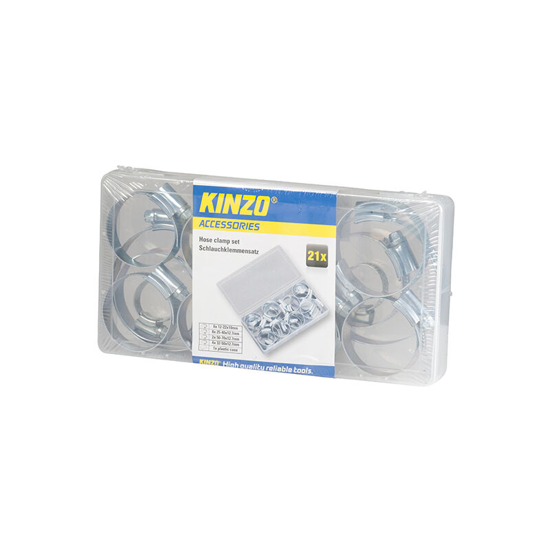 Kinzo - Jeu de pinces 21 pièces