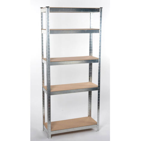 Kinzo Shelf de storage - Shelf - 5 Shelf - Heavy Duty - Maximum 750 Kilograms - Senza Viti  MDF