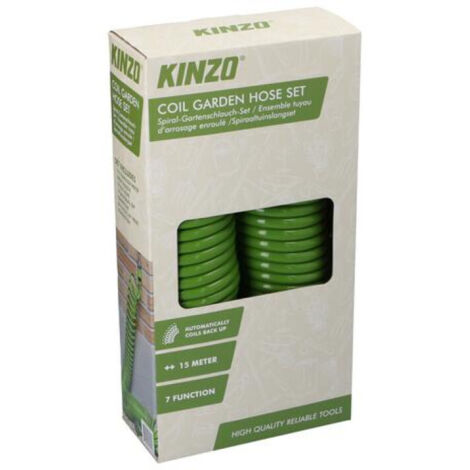 Kinzo Spiralgartenschläuche 15 m