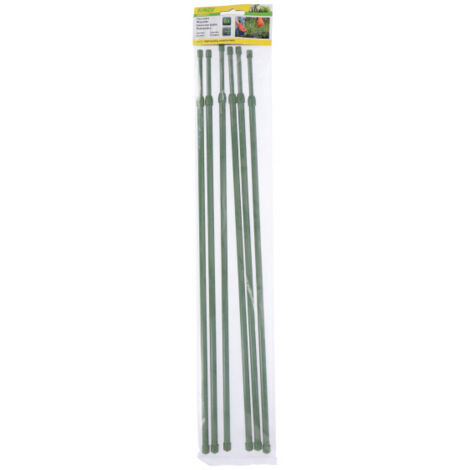 Kinzo Verstellbare grüne Pflanzenstützen 49-80 cm