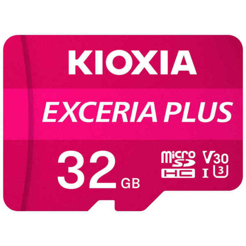 

Tarjeta de Memoria Micro SD con Adaptador Exceria Plus UHS-I U3 Clase 10 Rosa 256 GB - Kioxia