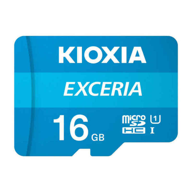 

Tarjeta de Memoria Micro SD con Adaptador Exceria UHS-I Clase 10 Azul 16 GB - Kioxia