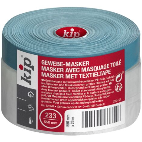 kip 220742 nastro di tessuto 233 – 54, 550 mm x 20 m, Blu