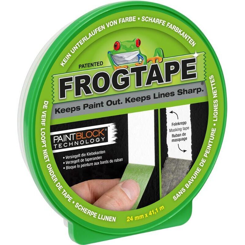 KIP - Frogtape Rouleau de bande autocollante originale Vert 24 mm x 41 m