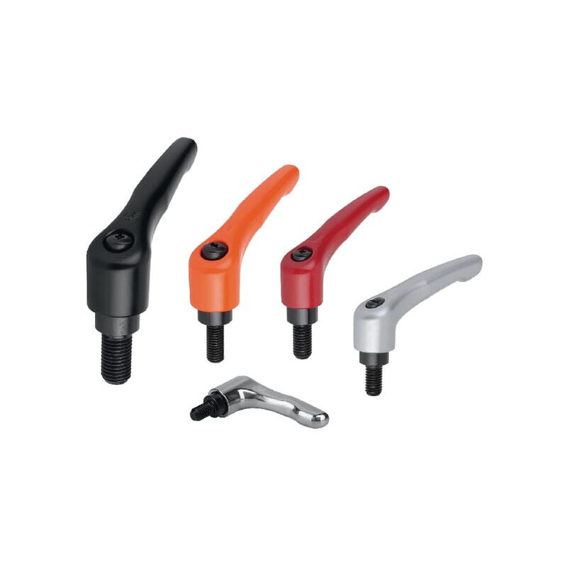 Kipp - Levier de serrage M12x50 K01224121X50