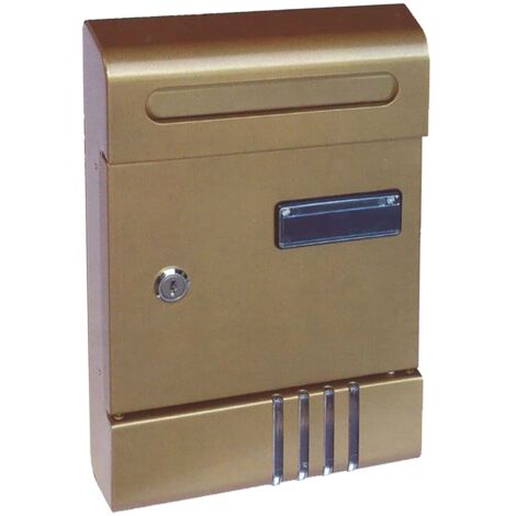 Kippen 10005LB - Cassetta Postale Modello House, Colore Bronzo, Dimensioni: 290x205x70 mm