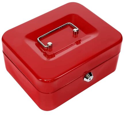 kippen 10033R1 - Cassetta Portavalori Rossa. Dimensioni: 150x120x80 mm
