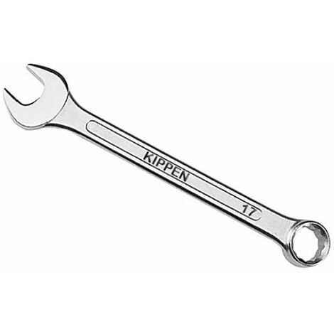 Kippen 1037L Chiave Combinata a Forcella/Anello 17 mm