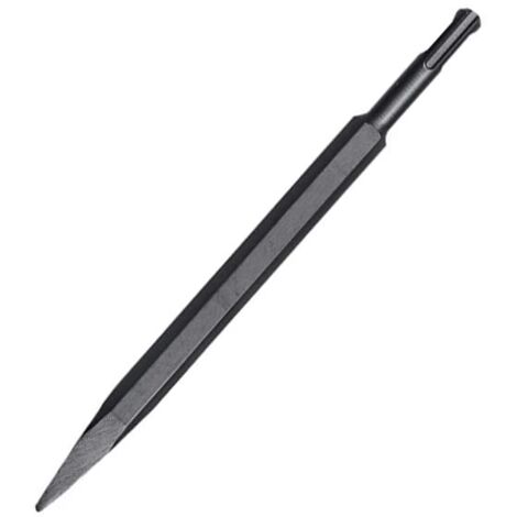 Kippen 1080B - Scalpello a Punta Acuta con Attacco SDS Plus. Taglia 250x14 mm.