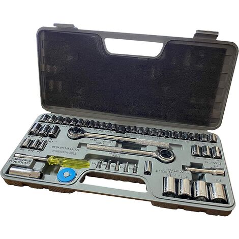 Kippen 1242CS - Set da 52 Pezzi di Chiavi a Bussola con Accessori.