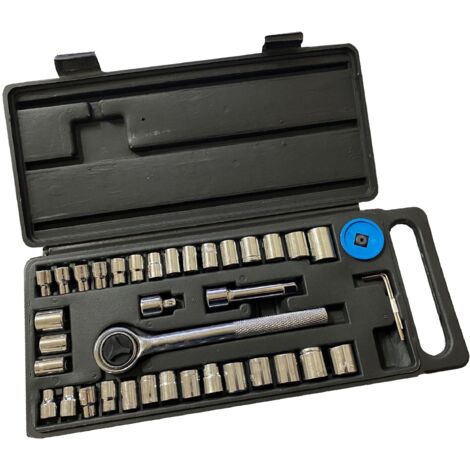 kippen 1242DA - Set da 40 Pezzi di Chiavi a Bussola con Accessori.