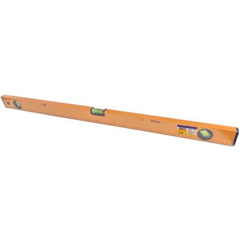 kippen 3019EX - Livella in Alluminio a 3 Bolle da 80 cm. con Base Fresata e Scala Metrica.