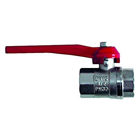 Kippen 5002A - Valvola a Sfera F/F - 1/2" con Maniglia a Leva. N.a
