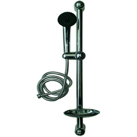kippen 5105A Asta Saliscendi, Argento, 65 cm
