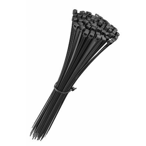 Kippen 9015EK - Confezione da 50 pezzi di Fascette Nere per Cablaggio 300x4,8 mm.