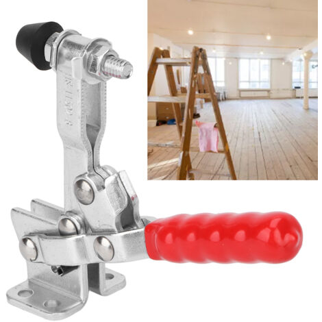 Kipphebelklemme, Metall/Kunststoff, 150 kg, 95°/185°-Stange