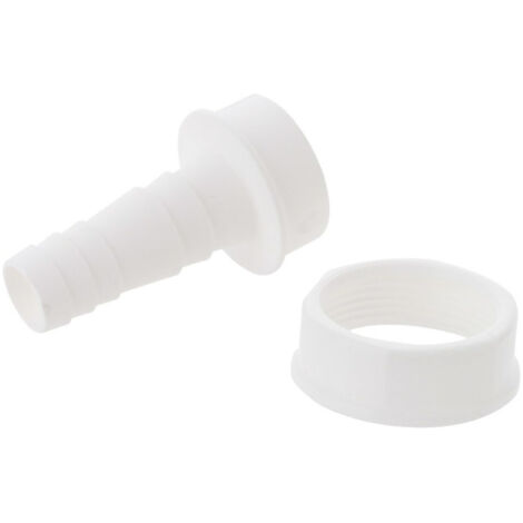 KIRCHHOFF KS Geräteanschluss, 1 1/2"IG x 3/4"T Weiß,für Waschgeräte -Siphon