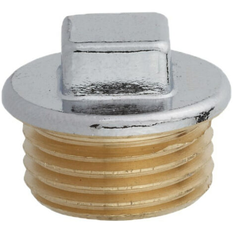 KIRCHHOFF MS Stopfen, Chrom, 3/4"AG