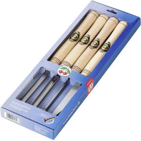 Kirschen 1694000 Set di 4 scalpelli per legno