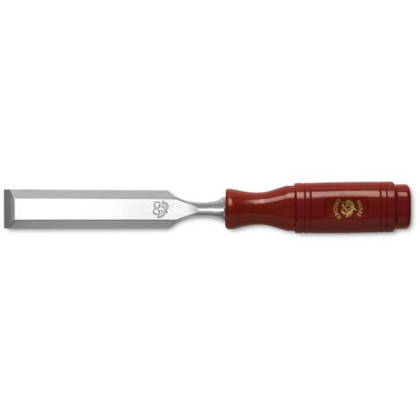 Kirschen Stechbeitel Stemmeisen Stecheisen mit Kunststoffheft rot 6mm 1003006