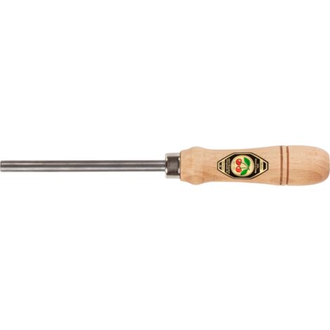 Kirschen Ziehklingenstahl mit Rotbuchenheft, rund, 120 mm - 3915000