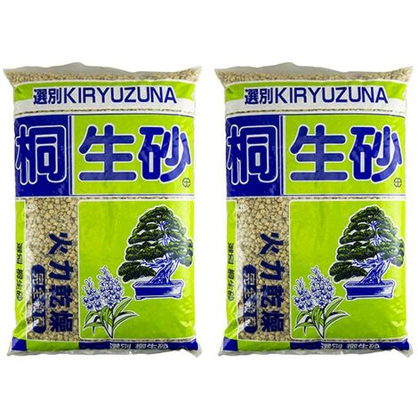 Kiryuzuna hard quality 5/10 mm (2 sacchi da c.ca 11,5 kg - 14 lt), per bonsai di conifere