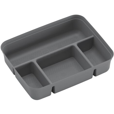 KIS 8568000 0530 01 PLATEAU K LATCH BOX 28 UND 43 LITRES EN GRIS PLASTIQUE, 54,5X36X8,5 CM