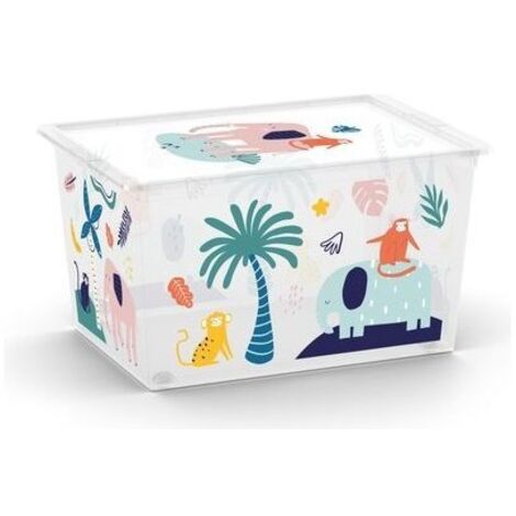 Kis Boxstorage con Coperchio C Box50L Multicolore 50 Litri