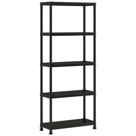 ABM Etagere 5 tablettes resine ref 9509bk