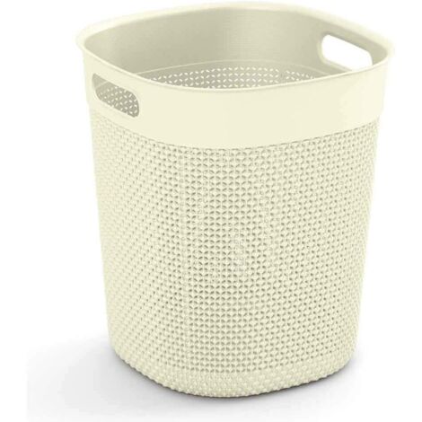 KIS - PATTUMIERA BUCKET AVORIO 28X28Xh 32 CM