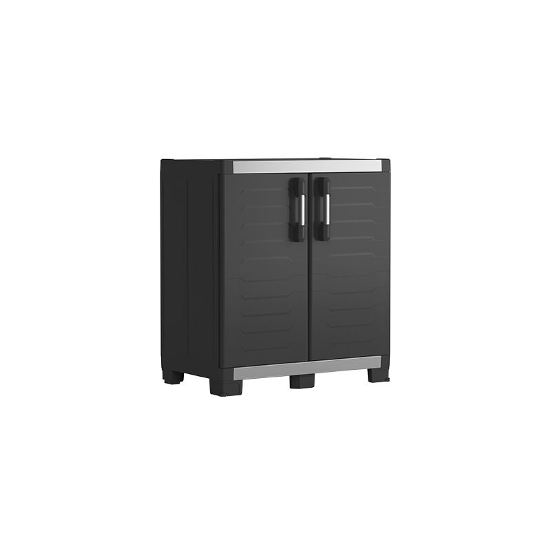 Armoire Basse Xl Garage Keter Noir 241544