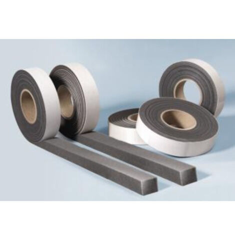 Kiso – Joint Compriband acrylate 15mm – Étanchéité pluie battante 600 Pa – Isolation thermique et phonique – Compatible bois, PVC, aluminium, acier