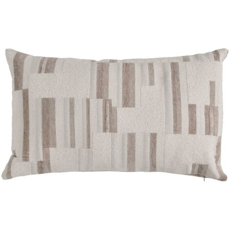 Kissen Calix beige Leinen 50x30cm - Atmosphera créateur d'intérieur