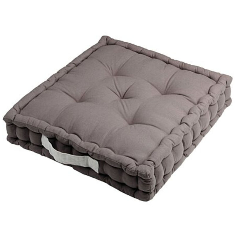 Homemaison Kissen Duo Grau – Perle 45x45x10cm – 45x45x10cm • Grau – Stoff