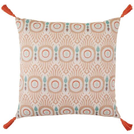 Kissen Ikat Jacquard 50x50cm - Atmosphera créateur d'intérieur