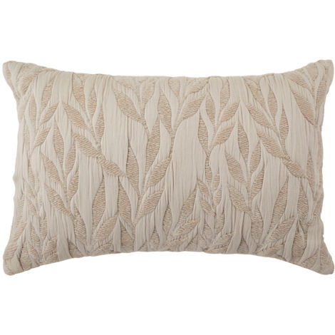 Kissen Jacquardmuster Lehto Baumwolle Leinen 58x38cm - Atmosphera créateur d'intérieur