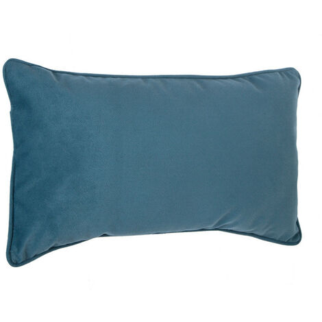 Kissen Lilou Samteffekt 30 x 50 cm Atmosphera - Blau